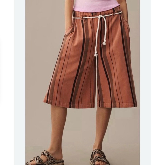 Pilcro Denim - NWT Anthropologie Pilcro Cropped PJ Wide-Leg Jeans Size XL